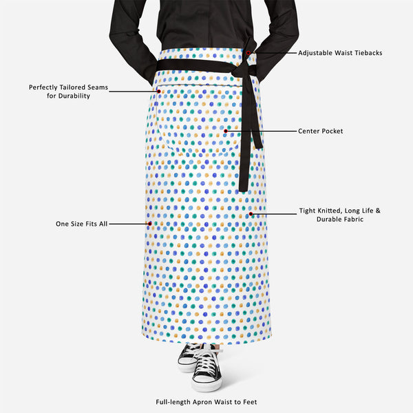 Retro Art Apron | Adjustable, Free Size & Waist Tiebacks-Aprons Waist to Knee--IC 5007589 IC 5007589, Abstract Expressionism, Abstracts, Ancient, Baby, Children, Circle, Digital, Digital Art, Dots, Geometric, Geometric Abstraction, Graphic, Hand Drawn, Historical, Illustrations, Kids, Medieval, Patterns, Retro, Semi Abstract, Signs, Signs and Symbols, Splatter, Vintage, Watercolour, art, full-length, apron, poly-cotton, fabric, adjustable, waist, tiebacks, abstract, backdrop, background, badge, ball, blue, 