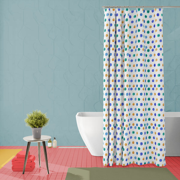 Retro Art D2 Washable Waterproof Shower Curtain-Shower Curtains-CUR_SH-IC 5007589 IC 5007589, Abstract Expressionism, Abstracts, Ancient, Baby, Children, Circle, Digital, Digital Art, Dots, Geometric, Geometric Abstraction, Graphic, Hand Drawn, Historical, Illustrations, Kids, Medieval, Patterns, Retro, Semi Abstract, Signs, Signs and Symbols, Splatter, Vintage, Watercolour, art, d2, washable, waterproof, polyester, shower, curtain, eyelets, abstract, backdrop, background, badge, ball, blue, bubble, cell, c