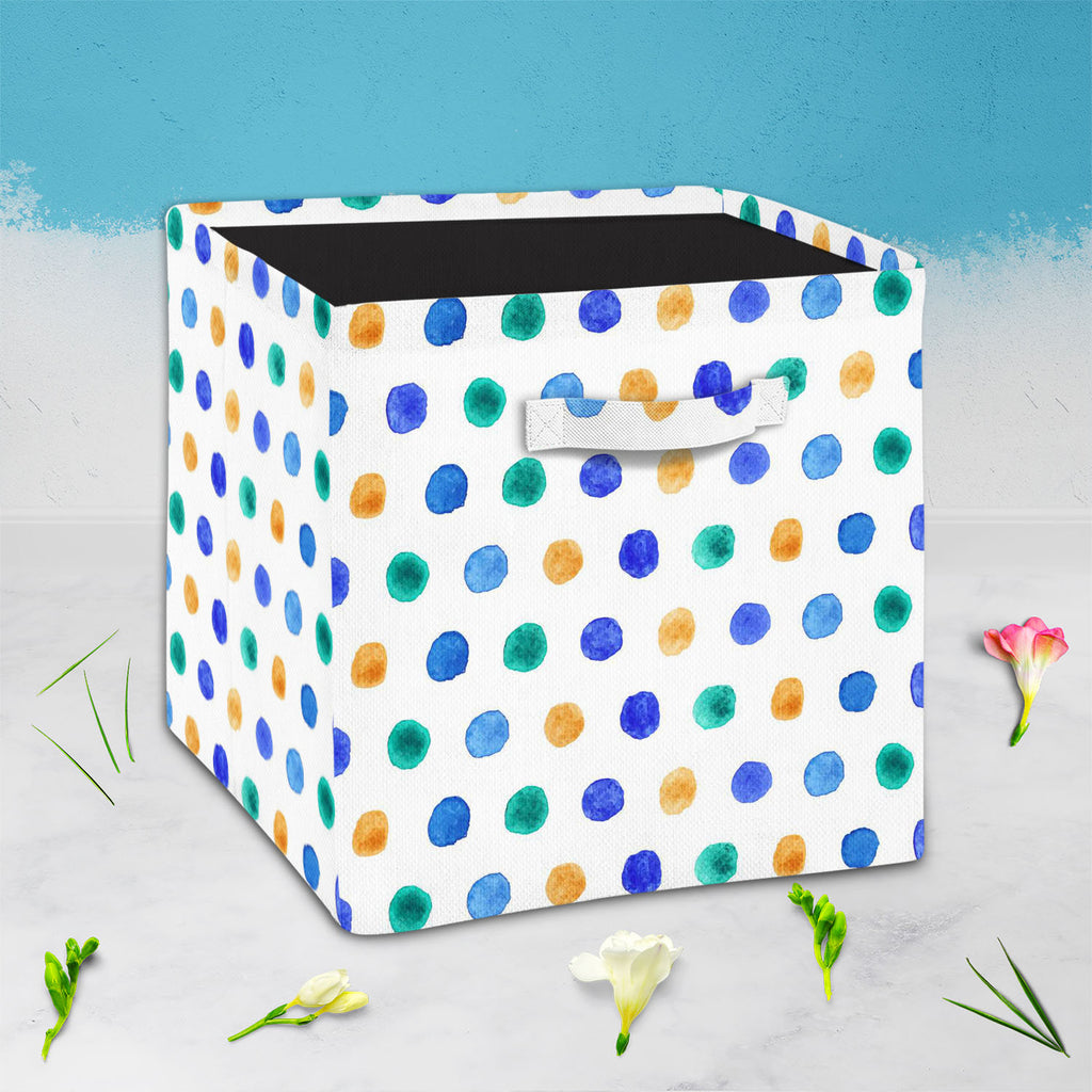 Retro Art D2 Foldable Open Storage Bin | Organizer Box, Toy Basket, Shelf Box, Laundry Bag | Canvas Fabric-Storage Bins-STR_BI_CB-IC 5007589 IC 5007589, Abstract Expressionism, Abstracts, Ancient, Baby, Children, Circle, Digital, Digital Art, Dots, Geometric, Geometric Abstraction, Graphic, Hand Drawn, Historical, Illustrations, Kids, Medieval, Patterns, Retro, Semi Abstract, Signs, Signs and Symbols, Splatter, Vintage, Watercolour, art, d2, foldable, open, storage, bin, organizer, box, toy, basket, shelf, 