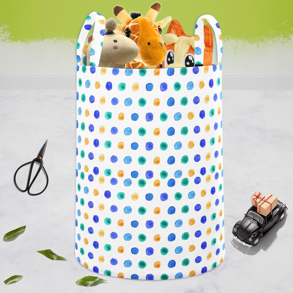 Retro Art D2 Foldable Open Storage Bin | Organizer Box, Toy Basket, Shelf Box, Laundry Bag | Canvas Fabric-Storage Bins-STR_BI_CB-IC 5007589 IC 5007589, Abstract Expressionism, Abstracts, Ancient, Baby, Children, Circle, Digital, Digital Art, Dots, Geometric, Geometric Abstraction, Graphic, Hand Drawn, Historical, Illustrations, Kids, Medieval, Patterns, Retro, Semi Abstract, Signs, Signs and Symbols, Splatter, Vintage, Watercolour, art, d2, foldable, open, storage, bin, organizer, box, toy, basket, shelf, 