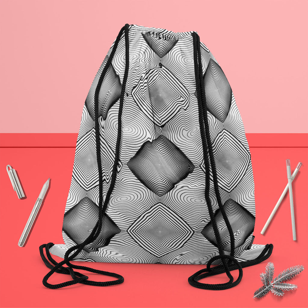 Monochrome Diamond D1 Backpack for Students | College & Travel Bag-Backpacks-BPK_FB_DS-IC 5007590 IC 5007590, Abstract Expressionism, Abstracts, Art and Paintings, Black, Black and White, Circle, Diamond, Digital, Digital Art, Geometric, Geometric Abstraction, Graphic, Grid Art, Illustrations, Modern Art, Patterns, Semi Abstract, Signs, Signs and Symbols, Stripes, White, monochrome, d1, backpack, for, students, college, travel, bag, abstract, abstraction, art, background, circular, curve, design, diagonal, 