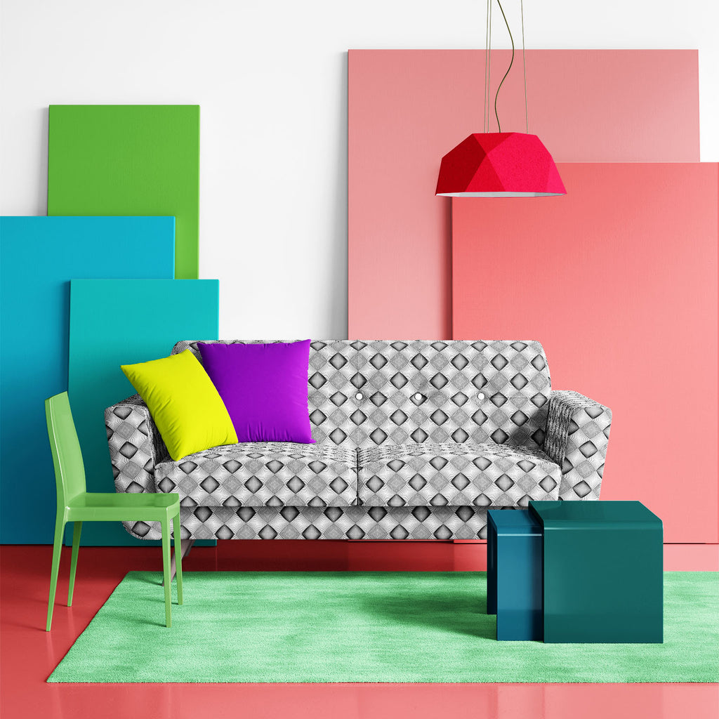 Monochrome Diamond D1 Sofa Fabric by Metre | Upholstery For Sofa, Curtains & Cushions-Sofa Fabrics-SOF_FB-IC 5007590 IC 5007590, Abstract Expressionism, Abstracts, Art and Paintings, Black, Black and White, Circle, Diamond, Digital, Digital Art, Geometric, Geometric Abstraction, Graphic, Grid Art, Illustrations, Modern Art, Patterns, Semi Abstract, Signs, Signs and Symbols, Stripes, White, monochrome, d1, sofa, fabric, by, metre, upholstery, for, curtains, cushions, abstract, abstraction, art, background, c