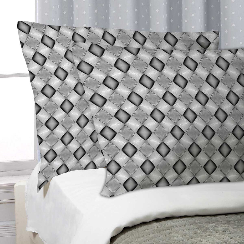 ArtzFolio Monochrome Diamond D1 Pillow Cover Case-Pillow Cases-AZHFR33943121PIL_CV_L-Image Code 5007590 Vishnu Image Folio Pvt Ltd, IC 5007590, ArtzFolio, Pillow Cases, Abstract, Digital Art, monochrome, diamond, d1, pillow, cover, case, design, seamless, geometric, pattern, textured, background, vector, art, gradient, pillow cover, pillow case cover, linen pillow cover, printed pillow cover, pillow for bedroom, living room pillow covers, standard pillow case covers, pitaara box, throw pillow cover, 2 pcs s