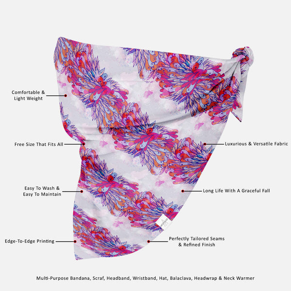 Pink & Violet Element Printed Bandana | Headband Headwear Wristband Balaclava | Unisex | Soft Poly Fabric-Bandanas--IC 5007591 IC 5007591, Abstract Expressionism, Abstracts, Ancient, Art and Paintings, Botanical, Digital, Digital Art, Drawing, Fashion, Floral, Flowers, Graphic, Historical, Illustrations, Medieval, Nature, Paintings, Patterns, Retro, Scenic, Semi Abstract, Signs, Signs and Symbols, Symbols, Vintage, pink, violet, element, printed, bandana, headband, headwear, wristband, balaclava, unisex, so