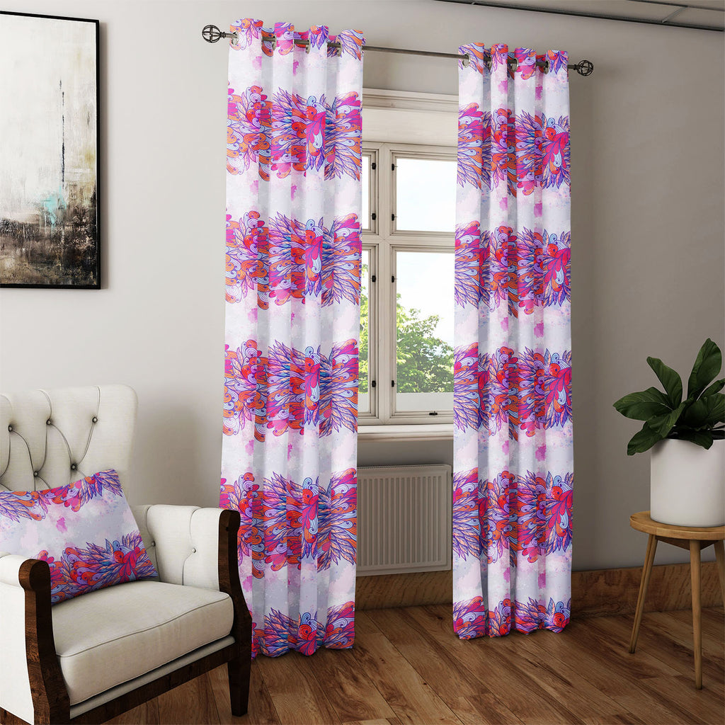 ArtzFolio Pink & Violet Element Door, Window & Room Curtain-Room Curtains-AZ5007591CUR_RM_RF_R-SP-Image Code 5007591 Vishnu Image Folio Pvt Ltd, IC 5007591, ArtzFolio, Room Curtains, Abstract, Traditional, Digital Art, pink, violet, element, door, window, room, curtain, hand, drawn, seamless, invitation, card, design, floral, elements, eps10, room curtain, valance curtain, bedroom drapes, drapes valance, wall curtain, office curtain, grommet curtain, kitchen curtain, pitaara box, window curtain, blackout dr