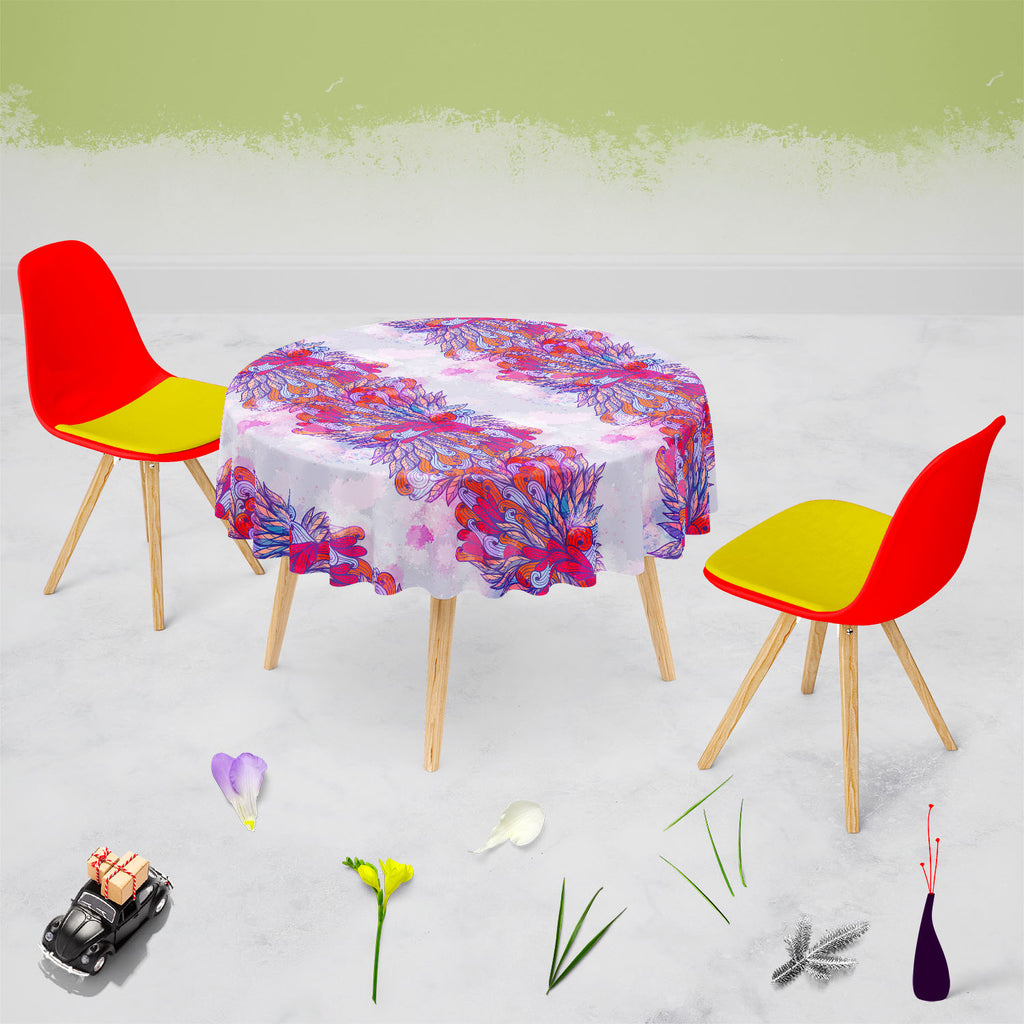 Pink & Violet Element Table Cloth Cover-Table Covers-CVR_TB_RD-IC 5007591 IC 5007591, Abstract Expressionism, Abstracts, Ancient, Art and Paintings, Botanical, Digital, Digital Art, Drawing, Fashion, Floral, Flowers, Graphic, Historical, Illustrations, Medieval, Nature, Paintings, Patterns, Retro, Scenic, Semi Abstract, Signs, Signs and Symbols, Symbols, Vintage, pink, violet, element, table, cloth, cover, abstract, art, background, beautiful, beauty, blue, card, concept, creativity, curve, decoration, desi
