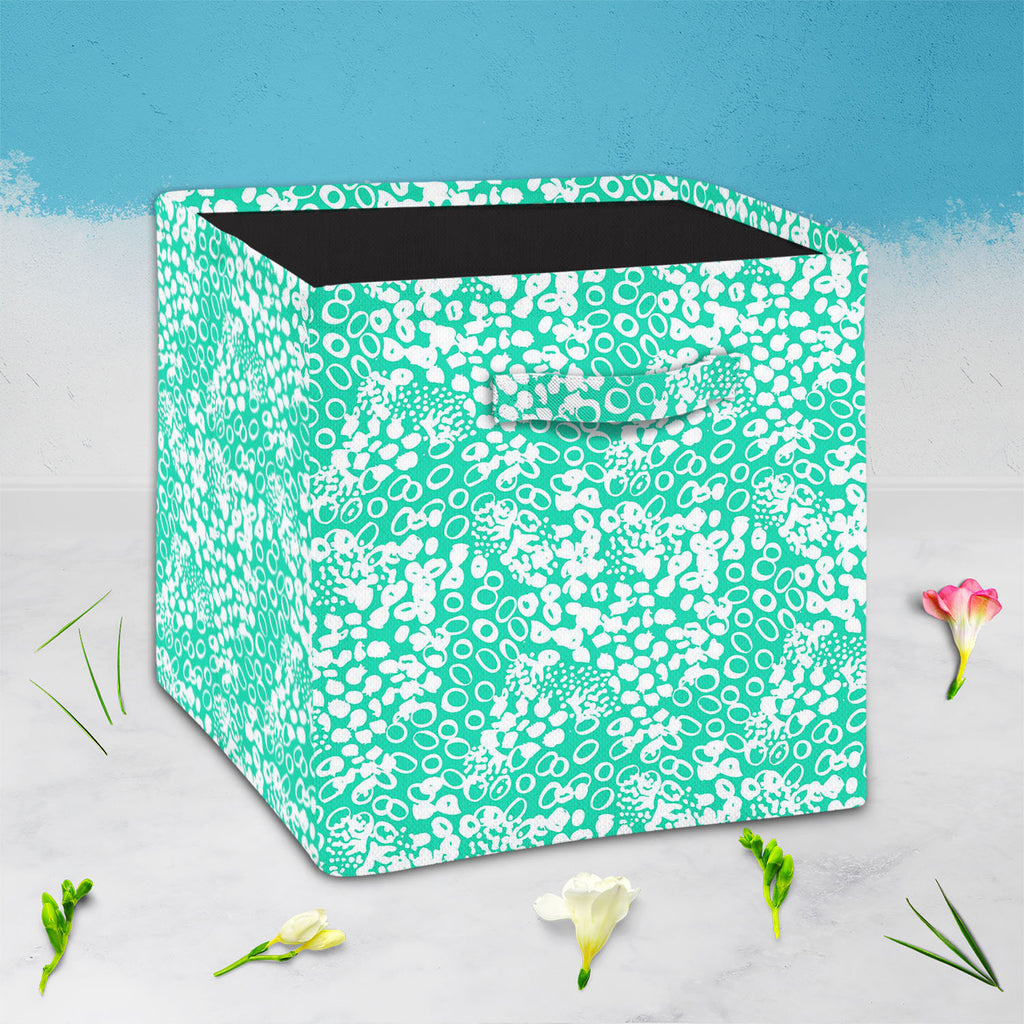 Splatters Foldable Open Storage Bin | Organizer Box, Toy Basket, Shelf Box, Laundry Bag | Canvas Fabric-Storage Bins-STR_BI_CB-IC 5007592 IC 5007592, Abstract Expressionism, Abstracts, African, Ancient, Bohemian, Brush Stroke, Culture, Digital, Digital Art, Dots, Drawing, Ethnic, Graffiti, Graphic, Hand Drawn, Historical, Illustrations, Medieval, Nature, Patterns, Retro, Scenic, Semi Abstract, Splatter, Traditional, Tribal, Tropical, Vintage, Watercolour, World Culture, splatters, foldable, open, storage, b
