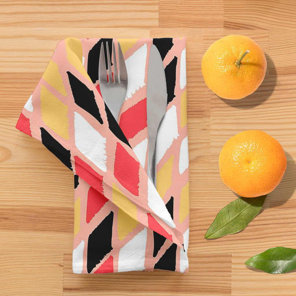 Harlequin Table Napkin-Table Napkins-NAP_TB-IC 5007594 IC 5007594, Abstract Expressionism, Abstracts, Ancient, Art and Paintings, Bohemian, Brush Stroke, Check, Culture, Drawing, Ethnic, Geometric, Geometric Abstraction, Graffiti, Hand Drawn, Historical, Illustrations, Medieval, Patterns, Plaid, Retro, Semi Abstract, Stripes, Traditional, Tribal, Vintage, Watercolour, World Culture, harlequin, table, napkin, abstract, argyle, art, background, block, boho, bold, bright, brush, strokes, brushstrokes, checks, 