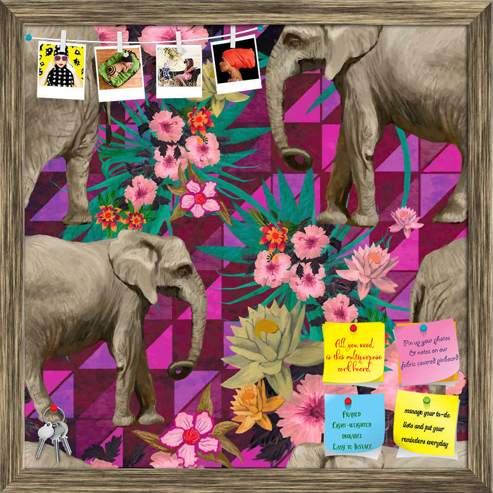 ArtzFolio Indian Elephants D1 Printed Bulletin Board Notice Pin Board Soft Board | Framed-Bulletin Boards Framed-AZSAO35057838BLB_FR_L-Image Code 5007595 Vishnu Image Folio Pvt Ltd, IC 5007595, ArtzFolio, Bulletin Boards Framed, Animals, Traditional, Digital Art, indian, elephants, d1, printed, bulletin, board, notice, pin, soft, framed, pattern, hand, drawn, vector, pin up board, push pin board, extra large cork board, big pin board, notice board, small bulletin board, cork board, wall notice board, giant 