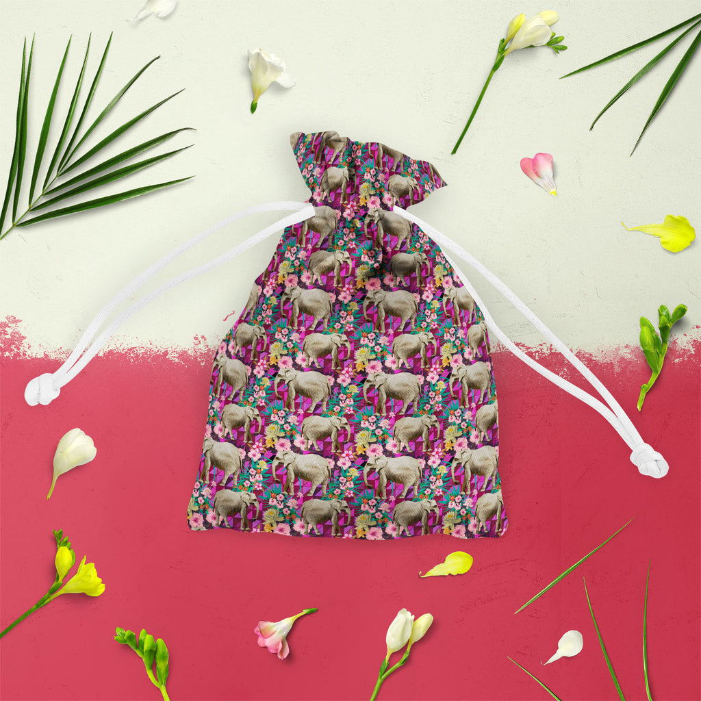 Elephant Pattern D1 Pouch Wrist Potli Bag | Bag for Weddings & Casual Parties-Drawstring Pouches-PCH_FB_DS-IC 5007595 IC 5007595, Botanical, Drawing, Floral, Flowers, Illustrations, Indian, Nature, Patterns, Signs, Signs and Symbols, elephant, pattern, d1, pouch, wrist, potli, bag, for, weddings, casual, parties, design, elephants, exotic, illustration, jungles, lotus, seamless, artzfolio, drawstring bag, drawstring sack, string bag, drawstring pouch, cotton drawstring bags, custom drawstring bags, drawstri