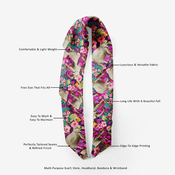 Indian Elephants Printed Scarf | Neckwear Balaclava | Girls & Women | Soft Poly Fabric-Scarfs Basic--IC 5007595 IC 5007595, Botanical, Drawing, Floral, Flowers, Illustrations, Indian, Nature, Patterns, Signs, Signs and Symbols, elephants, printed, scarf, neckwear, balaclava, girls, women, soft, poly, fabric, design, exotic, illustration, jungles, lotus, pattern, seamless, artzfolio, stole, mens scarf, scarves for women, scarf for girls, silk scarf, ladies scarves, hair scarf, bandana scarf, neck scarf, head