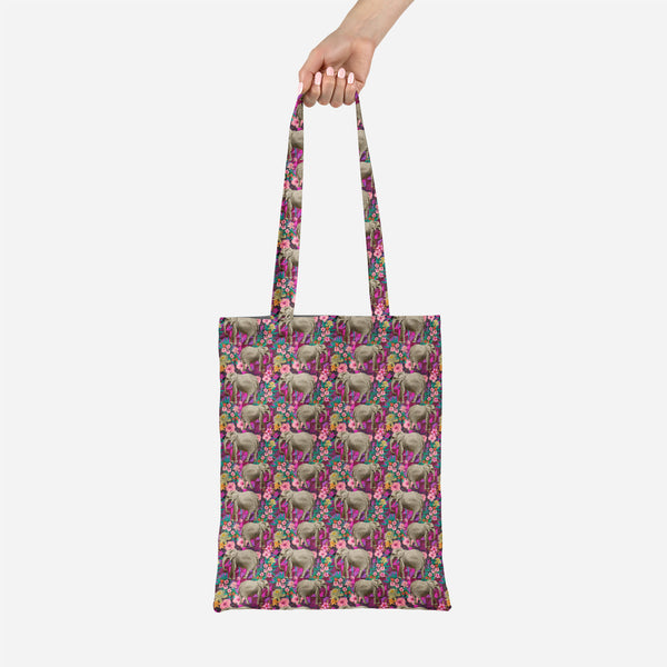 ArtzFolio Indian Elephants Tote Bag Shoulder Purse | Multipurpose-Tote Bags Basic-AZ5007595TOT_RF-IC 5007595 IC 5007595, Botanical, Drawing, Floral, Flowers, Illustrations, Indian, Nature, Patterns, Signs, Signs and Symbols, elephants, canvas, tote, bag, shoulder, purse, multipurpose, design, exotic, illustration, jungles, lotus, pattern, seamless, artzfolio, tote bag, large tote bags, canvas bag, canvas tote bags, tote handbags, small tote bags, womens tote bags, designer tote bags, tote purses, canvas tot