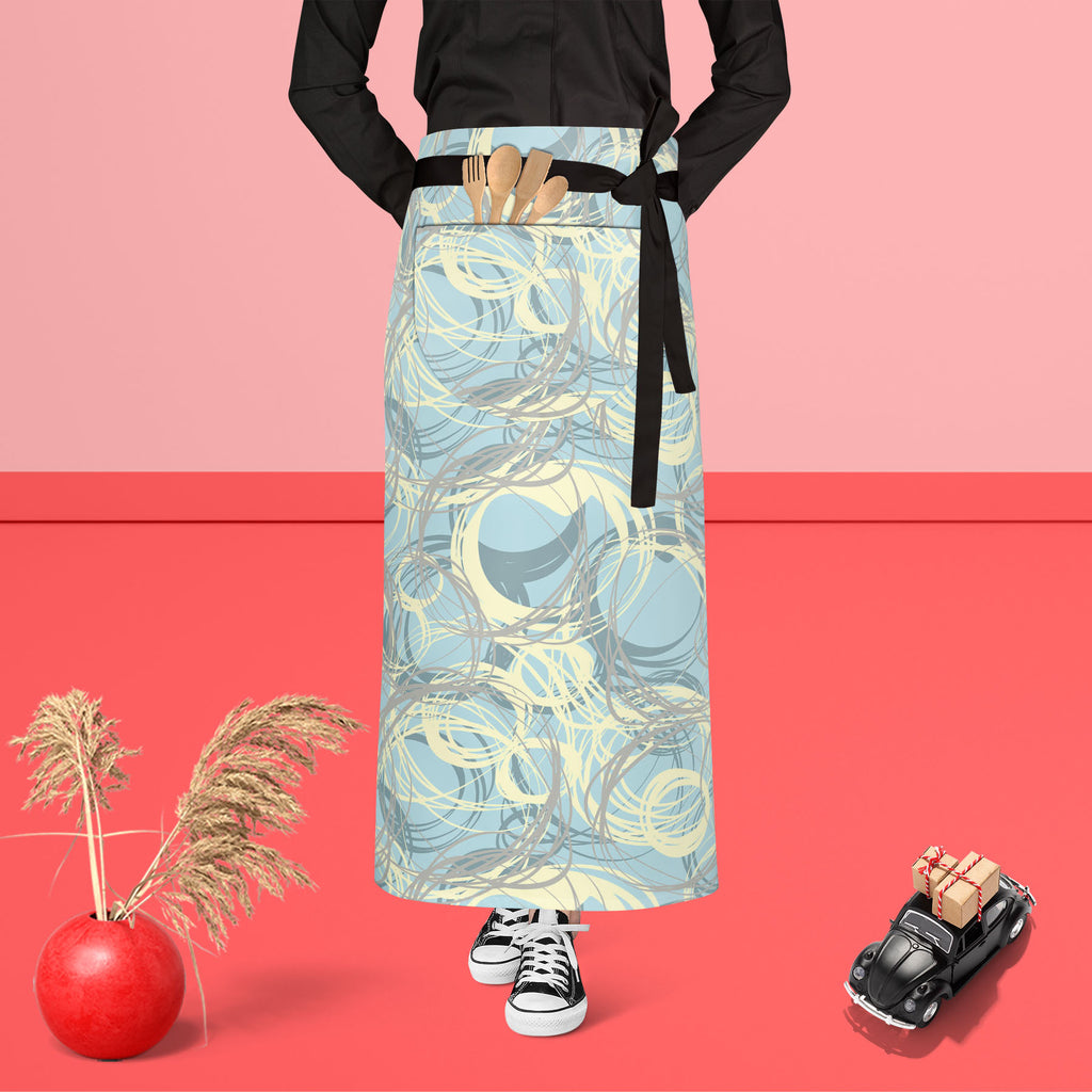 Doodle Effect Apron | Adjustable, Free Size & Waist Tiebacks-Aprons Waist to Feet-APR_WS_FT-IC 5007596 IC 5007596, Abstract Expressionism, Abstracts, Ancient, Art and Paintings, Circle, Digital, Digital Art, Dots, Drawing, Fashion, Graphic, Hand Drawn, Historical, Illustrations, Medieval, Modern Art, Patterns, Retro, Semi Abstract, Signs, Signs and Symbols, Vintage, doodle, effect, apron, adjustable, free, size, waist, tiebacks, abstract, art, backdrop, background, bubble, chaotic, curly, decoration, design