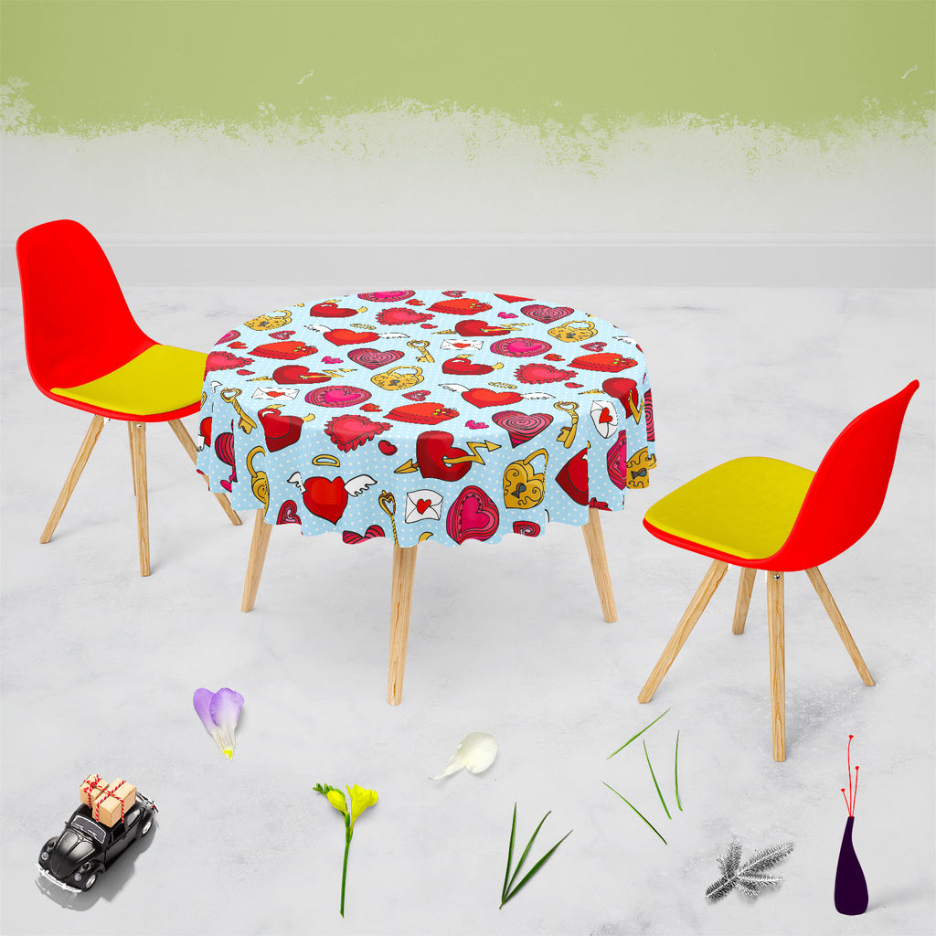 Valentine Love Table Cloth Cover-Table Covers-CVR_TB_RD-IC 5007597 IC 5007597, Abstract Expressionism, Abstracts, Ancient, Animated Cartoons, Art and Paintings, Caricature, Cartoons, Decorative, Digital, Digital Art, Drawing, Graphic, Hearts, Historical, Holidays, Icons, Love, Medieval, Patterns, Retro, Romance, Semi Abstract, Signs, Signs and Symbols, Symbols, Vintage, Wedding, valentine, table, cloth, cover, abstract, angel, art, backdrop, background, beautiful, box, cartoon, celebration, collection, colo