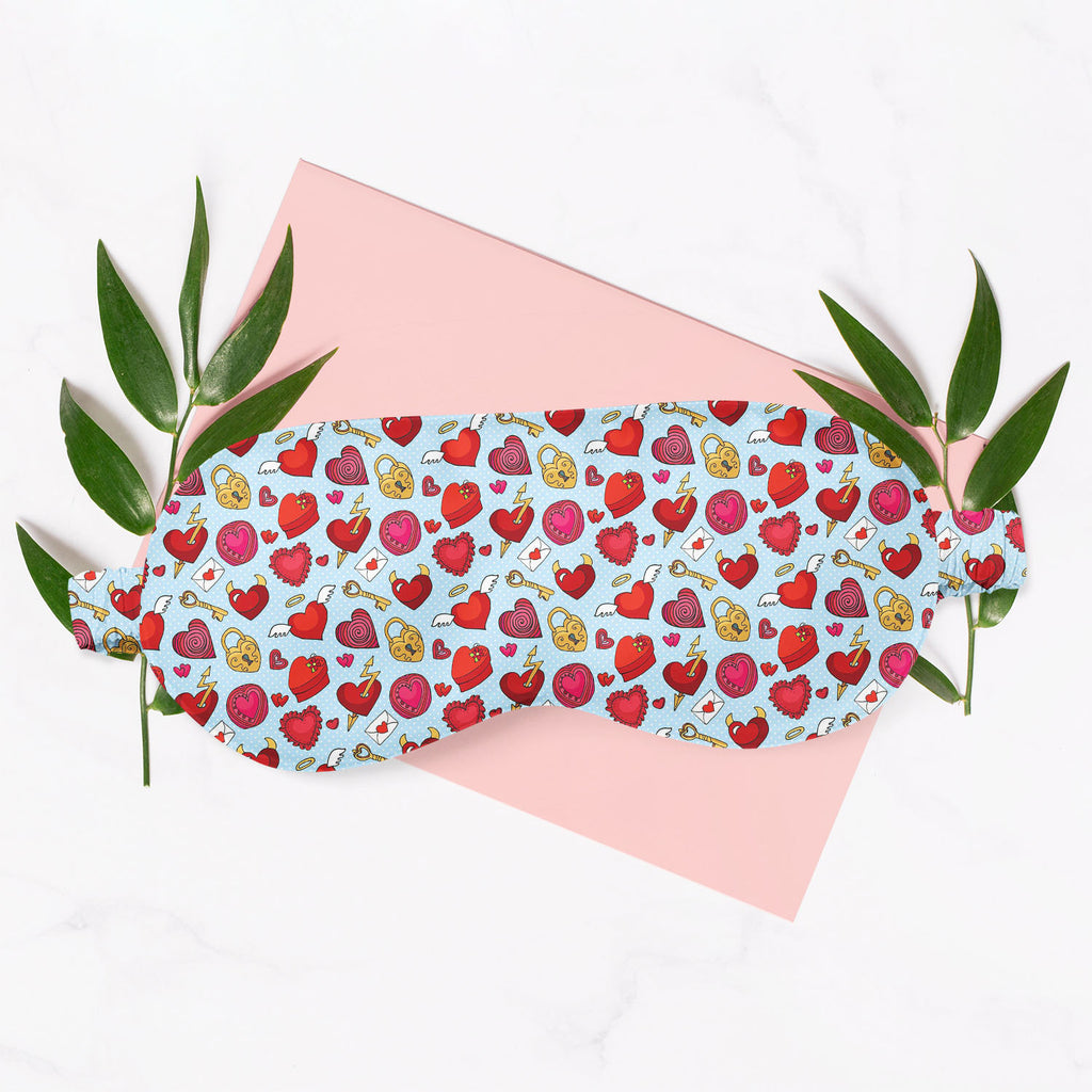 Valentine Love Sleeping Eye Pad Blackout Eye Cover | Soft Anti-Allergic Eco-Friendly Natural Mulberry Silk Fabric-Sleep Masks--IC 5007597 IC 5007597, Abstract Expressionism, Abstracts, Ancient, Animated Cartoons, Art and Paintings, Caricature, Cartoons, Decorative, Digital, Digital Art, Drawing, Graphic, Hearts, Historical, Holidays, Icons, Love, Medieval, Patterns, Retro, Romance, Semi Abstract, Signs, Signs and Symbols, Symbols, Vintage, Wedding, valentine, sleeping, eye, pad, blackout, cover, soft, anti-