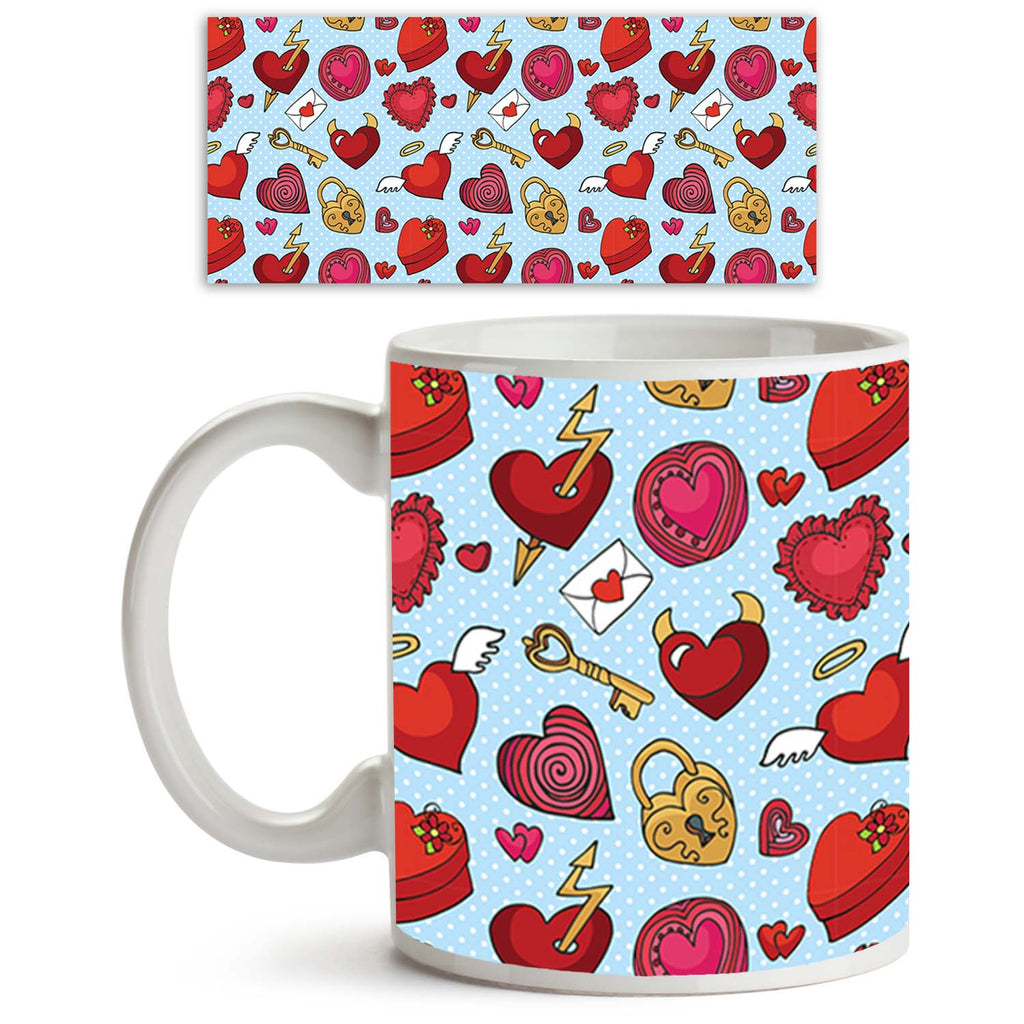 Valentine Love Ceramic Coffee Tea Mug Inside White-Coffee Mugs-MUG-IC 5007597 IC 5007597, Abstract Expressionism, Abstracts, Ancient, Animated Cartoons, Art and Paintings, Caricature, Cartoons, Decorative, Digital, Digital Art, Drawing, Graphic, Hearts, Historical, Holidays, Icons, Love, Medieval, Patterns, Retro, Romance, Semi Abstract, Signs, Signs and Symbols, Symbols, Vintage, Wedding, valentine, ceramic, coffee, tea, mug, inside, white, abstract, angel, art, backdrop, background, beautiful, box, cartoo