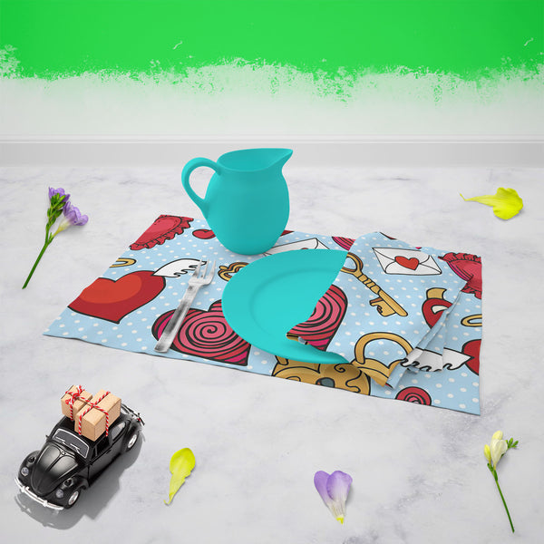 Valentine Love Table Napkin-Table Napkins-NAP_TB-IC 5007597 IC 5007597, Abstract Expressionism, Abstracts, Ancient, Animated Cartoons, Art and Paintings, Caricature, Cartoons, Decorative, Digital, Digital Art, Drawing, Graphic, Hearts, Historical, Holidays, Icons, Love, Medieval, Patterns, Retro, Romance, Semi Abstract, Signs, Signs and Symbols, Symbols, Vintage, Wedding, valentine, table, napkin, for, dining, center, poly, cotton, fabric, abstract, angel, art, backdrop, background, beautiful, box, cartoon,