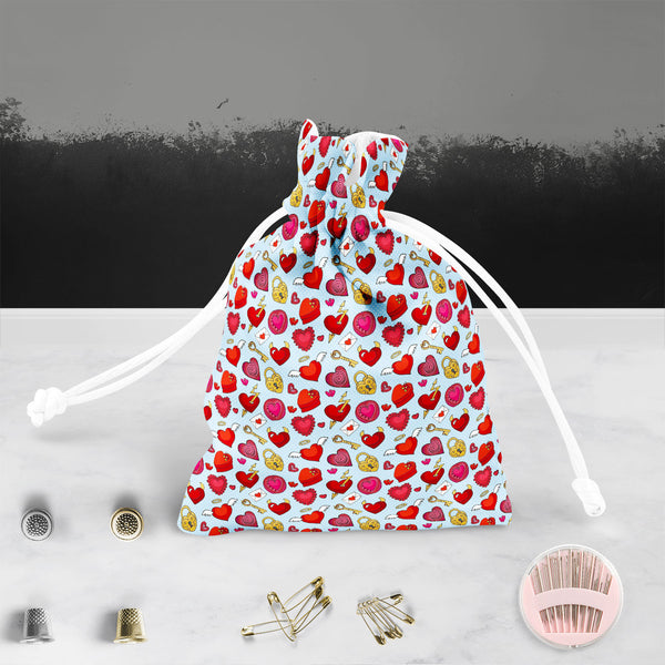 Valentine Love Pouch Wrist Potli Bag | Bag for Weddings & Casual Parties-Drawstring Pouches-PCH_FB_DS-IC 5007597 IC 5007597, Abstract Expressionism, Abstracts, Ancient, Animated Cartoons, Art and Paintings, Caricature, Cartoons, Decorative, Digital, Digital Art, Drawing, Graphic, Hearts, Historical, Holidays, Icons, Love, Medieval, Patterns, Retro, Romance, Semi Abstract, Signs, Signs and Symbols, Symbols, Vintage, Wedding, valentine, pouch, wrist, potli, bag, for, weddings, casual, parties, cotton, canvas,