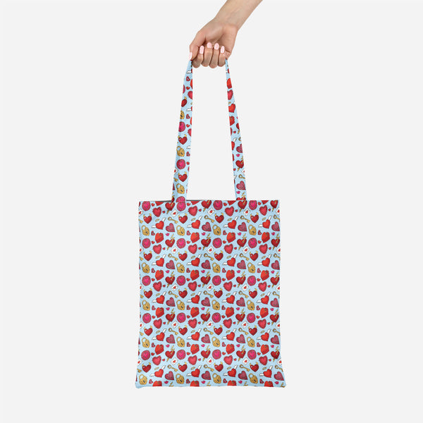 ArtzFolio Valentine Love Tote Bag Shoulder Purse | Multipurpose-Tote Bags Basic-AZ5007597TOT_RF-IC 5007597 IC 5007597, Abstract Expressionism, Abstracts, Ancient, Animated Cartoons, Art and Paintings, Caricature, Cartoons, Decorative, Digital, Digital Art, Drawing, Graphic, Hearts, Historical, Holidays, Icons, Love, Medieval, Patterns, Retro, Romance, Semi Abstract, Signs, Signs and Symbols, Symbols, Vintage, Wedding, valentine, canvas, tote, bag, shoulder, purse, multipurpose, abstract, angel, art, backdro