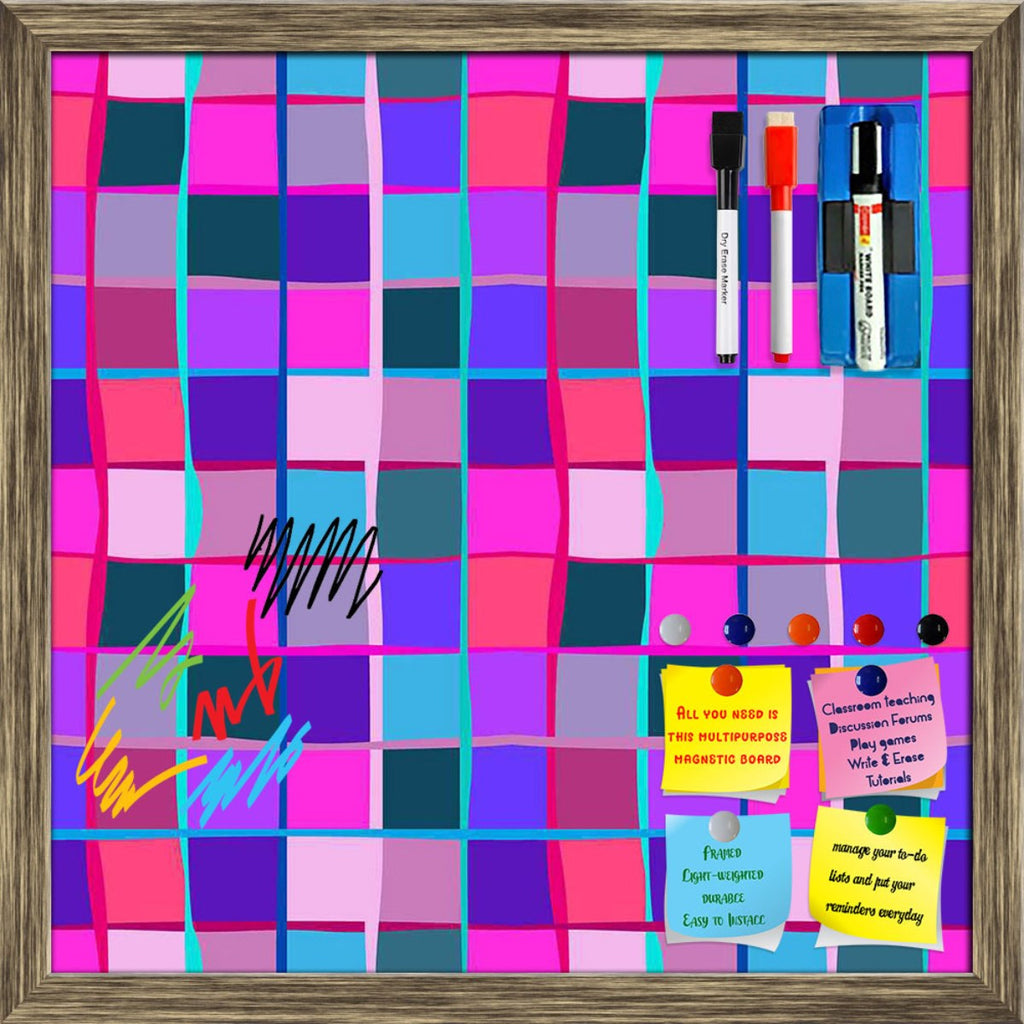 Brushstrokes & Stripes Framed Magnetic Dry Erase Board | Combo with Magnet Buttons & Markers-Magnetic Boards Framed-MGB_FR-IC 5007598 IC 5007598, Abstract Expressionism, Abstracts, Ancient, Bohemian, Check, Digital, Digital Art, Fashion, Geometric, Geometric Abstraction, Graffiti, Graphic, Historical, Illustrations, Medieval, Modern Art, Patterns, Plaid, Retro, Semi Abstract, Signs, Signs and Symbols, Stripes, Tropical, Vintage, Watercolour, brushstrokes, framed, magnetic, dry, erase, board, printed, whiteb