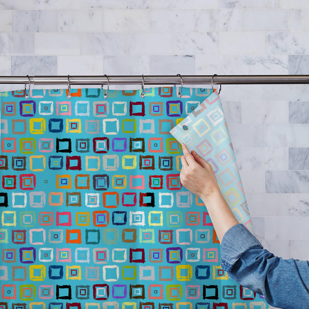 Geometric Pattern D1, Abstract Expressionism, Abstracts, African, Ancient, Aztec, Bohemian, Brush Stroke, Check, Drawing, Geometric, Geometric Abstraction, Hand Drawn, Historical, Medieval, Patterns, Plaid, Retro, Semi Abstract, Signs, Signs and Symbols, Stripes, Vintage, Watercolour, 108 inch, 6feet, 72inch, 7feet, 84 inch, bathroom, bathtub, curtain, custom, dark, design, eyelet, home, hotel, plastic, polyester, pvc, set of 2, shower, single, vinyl, washable, washroom, waterproof, , , , 