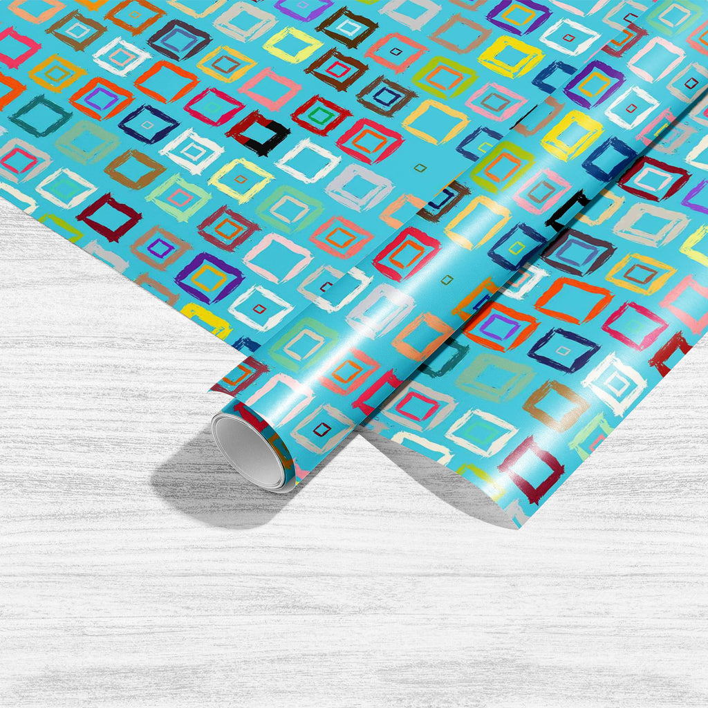 Geometric Pattern D1 Art & Craft Gift Wrapping Paper-Wrapping Papers-WRP_PP-IC 5007599 IC 5007599, Abstract Expressionism, Abstracts, African, Ancient, Aztec, Bohemian, Brush Stroke, Check, Drawing, Geometric, Geometric Abstraction, Hand Drawn, Historical, Medieval, Patterns, Plaid, Retro, Semi Abstract, Signs, Signs and Symbols, Stripes, Vintage, Watercolour, pattern, d1, art, craft, gift, wrapping, paper, abstract, aqua, blue, background, blocks, boho, bold, bright, brush, strokes, brushstrokes, color, co