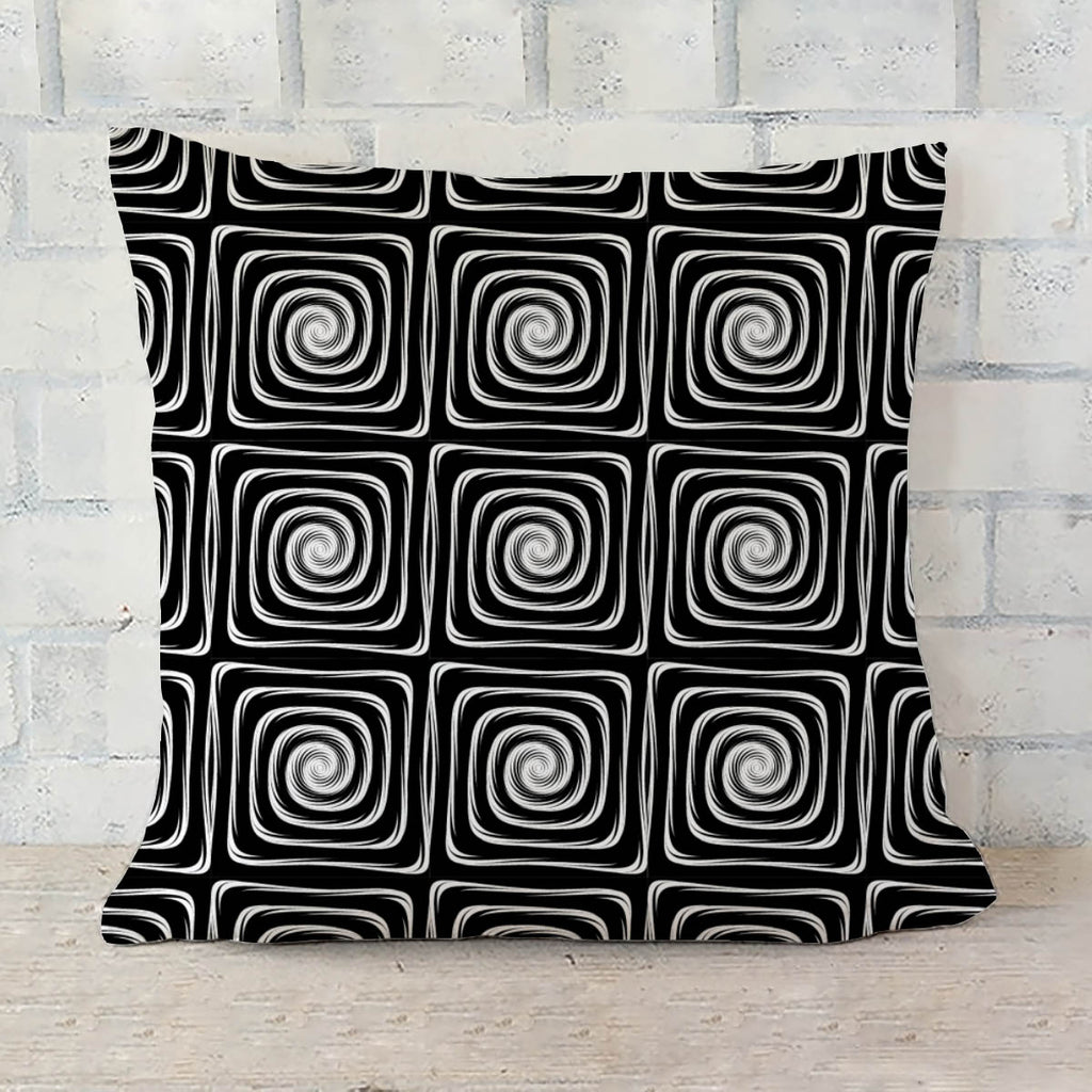 ArtzFolio Monochrome Labyrinth Cushion Cover Throw Pillow-Cushion Covers-AZHFR36231798CUS_CV_L-Image Code 5007600 Vishnu Image Folio Pvt Ltd, IC 5007600, ArtzFolio, Cushion Covers, Abstract, Digital Art, monochrome, labyrinth, cushion, cover, throw, pillow, design, seamless, pattern, geometric, background, vector, art, sofa throws, single throw pillow, zippered throw pillow cover, satin pillow cover, throw pillow, cushion cover only, cushion cover, pillow cover for sofa, pitaara box, throw cushion, kids cus