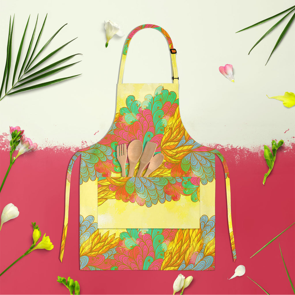 Nature Elements Apron | Adjustable, Free Size & Waist Tiebacks-Aprons Neck to Knee-APR_NK_KN-IC 5007601 IC 5007601, Abstract Expressionism, Abstracts, Ancient, Art and Paintings, Botanical, Digital, Digital Art, Drawing, Fashion, Floral, Flowers, Graphic, Historical, Illustrations, Medieval, Nature, Paintings, Patterns, Retro, Scenic, Semi Abstract, Signs, Signs and Symbols, Symbols, Vintage, elements, apron, adjustable, free, size, waist, tiebacks, abstract, art, background, beautiful, beauty, blue, card, 