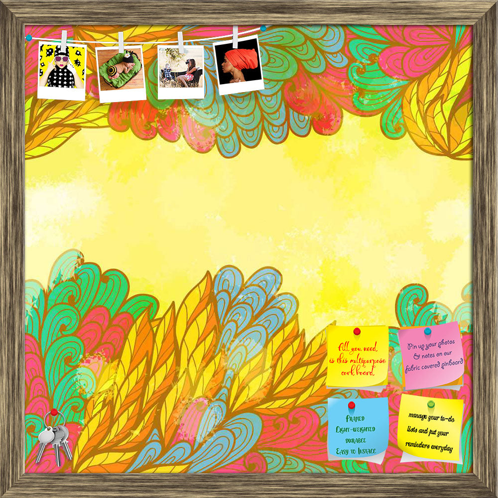 ArtzFolio Nature Elements Printed Bulletin Board Notice Pin Board Soft Board | Framed-Bulletin Boards Framed-AZSAO36308228BLB_FR_L-Image Code 5007601 Vishnu Image Folio Pvt Ltd, IC 5007601, ArtzFolio, Bulletin Boards Framed, Abstract, Traditional, Digital Art, nature, elements, printed, bulletin, board, notice, pin, soft, framed, hand, drawn, seamless, bright, invitation, card, design, eps10, pin up board, push pin board, extra large cork board, big pin board, notice board, small bulletin board, cork board,