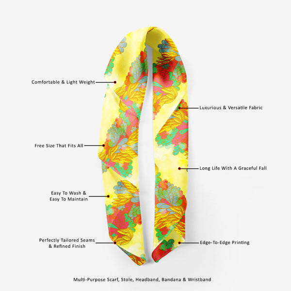 Nature Elements Printed Scarf | Neckwear Balaclava | Girls & Women | Soft Poly Fabric-Scarfs Basic--IC 5007601 IC 5007601, Abstract Expressionism, Abstracts, Ancient, Art and Paintings, Botanical, Digital, Digital Art, Drawing, Fashion, Floral, Flowers, Graphic, Historical, Illustrations, Medieval, Nature, Paintings, Patterns, Retro, Scenic, Semi Abstract, Signs, Signs and Symbols, Symbols, Vintage, elements, printed, scarf, neckwear, balaclava, girls, women, soft, poly, fabric, abstract, art, background, b