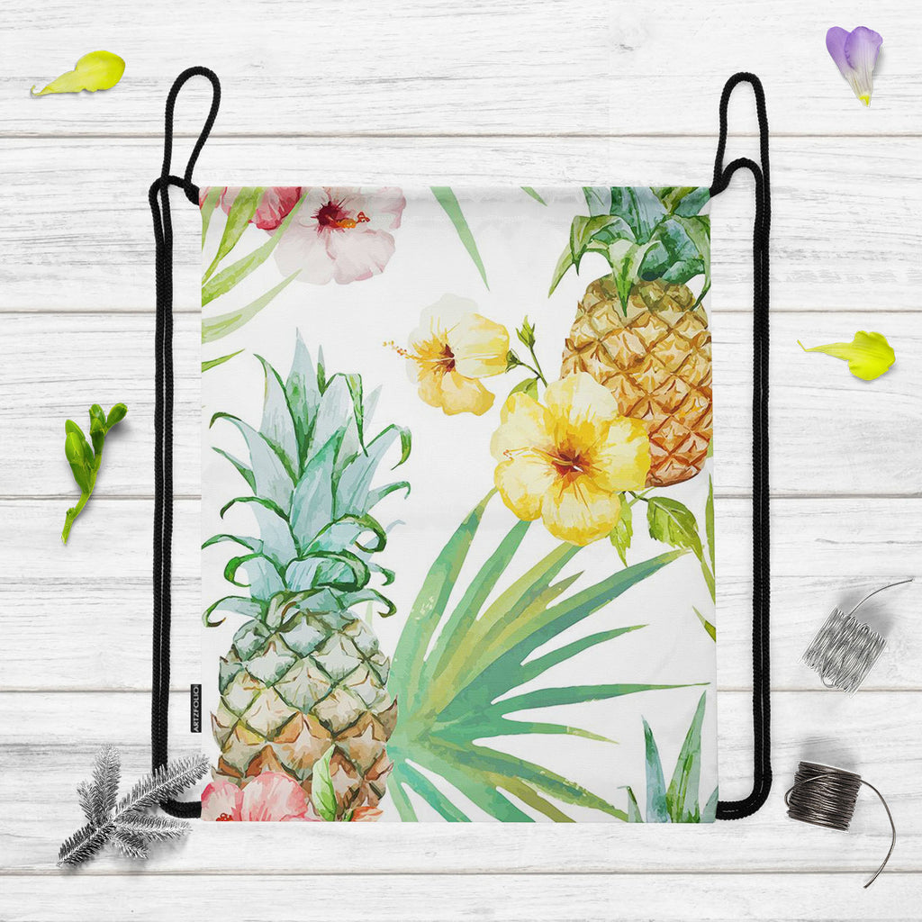 Pineapples & Hibiscus Backpack for Students | College & Travel Bag-Backpacks-BPK_FB_DS-IC 5007603 IC 5007603, Abstract Expressionism, Abstracts, Art and Paintings, Botanical, Digital, Digital Art, Floral, Flowers, Fruit and Vegetable, Fruits, Graphic, Hawaiian, Holidays, Illustrations, Nature, Patterns, Scenic, Semi Abstract, Signs, Signs and Symbols, Tropical, Watercolour, pineapples, hibiscus, backpack, for, students, college, travel, bag, pineapple, pattern, background, watercolor, hawaii, fruit, aloha, 