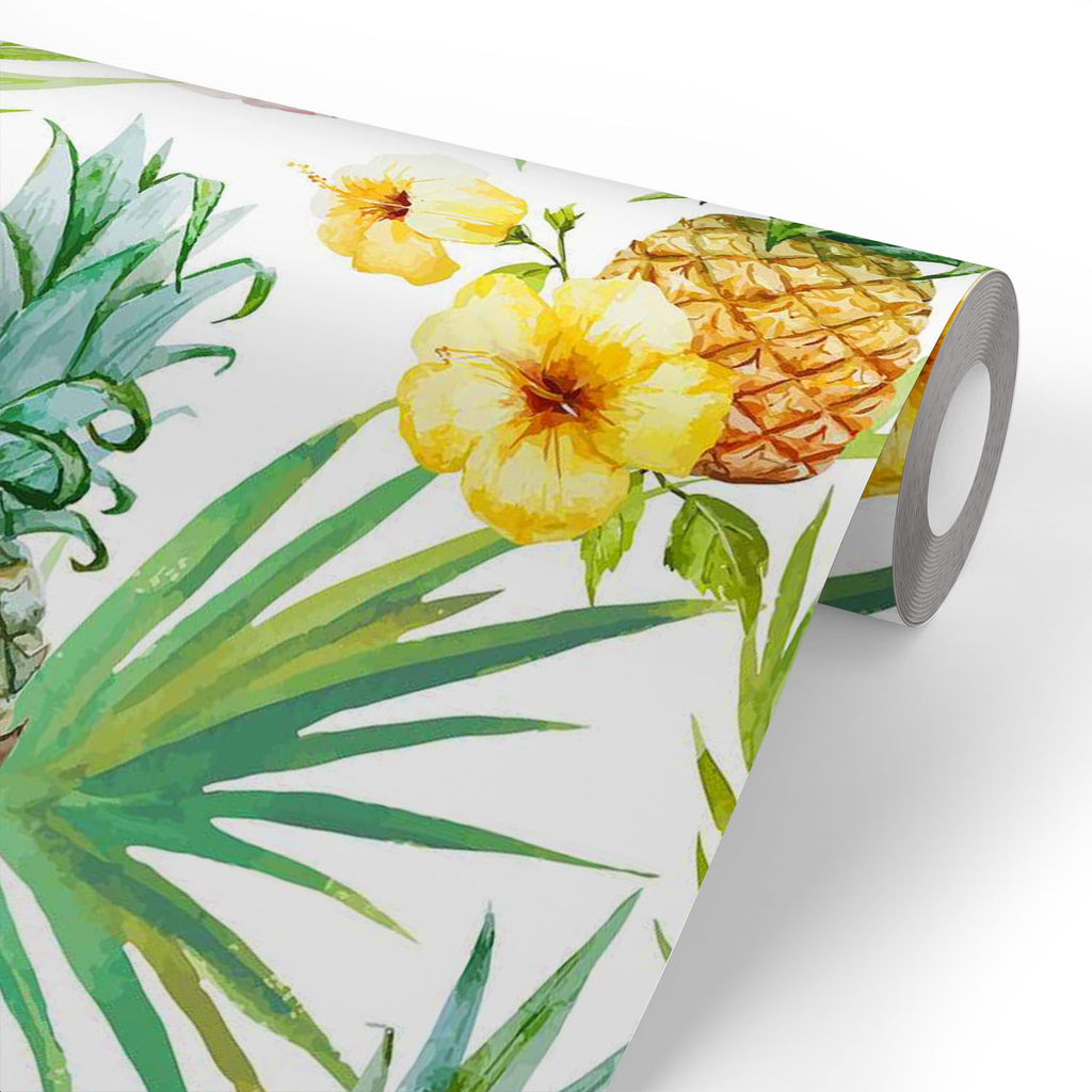ArtzFolio Pineapples & Hibiscus Wallpaper Roll | Easy to Install-Wallpapers Peel & Stick-AZHOM36644495WAL_L-Image Code 5007603 Vishnu Image Folio Pvt Ltd, IC 5007603, ArtzFolio, Wallpapers Peel & Stick, Food & Beverage, Kids, Digital Art, pineapples, hibiscus, wallpaper, roll, easy, to, install, abstract, vinyl, self, adhesive, brick, for, walls, living, room, drawing, large, size, children, sticker, bedroom, pitaara, box, bathroom, textured, big, office, reception, amazonbasics, decorative, home, waterproo