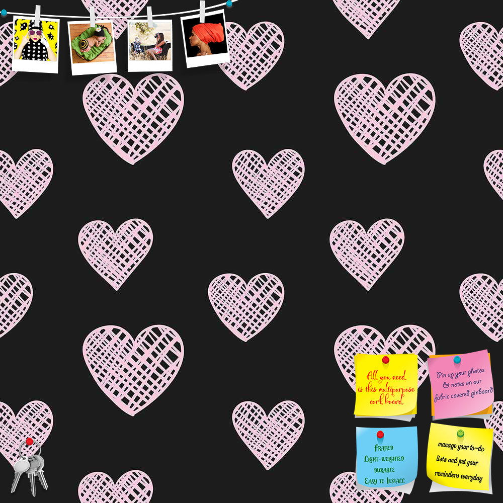 ArtzFolio Blissful Hearts Printed Bulletin Board Notice Pin Board Soft Board | Frameless-Bulletin Boards Frameless-AZSAO36744384BLB_FL_L-Image Code 5007604 Vishnu Image Folio Pvt Ltd, IC 5007604, ArtzFolio, Bulletin Boards Frameless, Love, Kids, Digital Art, blissful, hearts, printed, bulletin, board, notice, pin, soft, frameless, seamless, pattern, pin up board, push pin board, extra large cork board, big pin board, notice board, small bulletin board, cork board, wall notice board, giant cork board, bullet