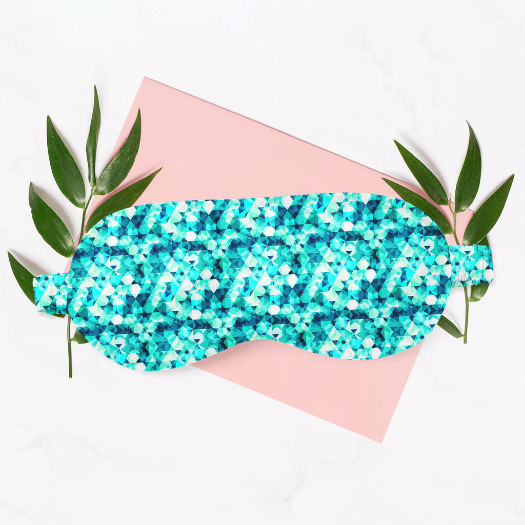 Blue Crystal Sleeping Eye Pad Blackout Eye Cover | Soft Anti-Allergic Eco-Friendly Natural Mulberry Silk Fabric-Sleep Masks--IC 5007605 IC 5007605, Abstract Expressionism, Abstracts, Diamond, Digital, Digital Art, Fashion, Geometric, Geometric Abstraction, Graphic, Illustrations, Marble and Stone, Modern Art, Parents, Patterns, Retro, Semi Abstract, Signs, Signs and Symbols, Symbols, Triangles, blue, crystal, sleeping, eye, pad, blackout, cover, soft, anti-allergic, eco-friendly, natural, satin, silk, fabri