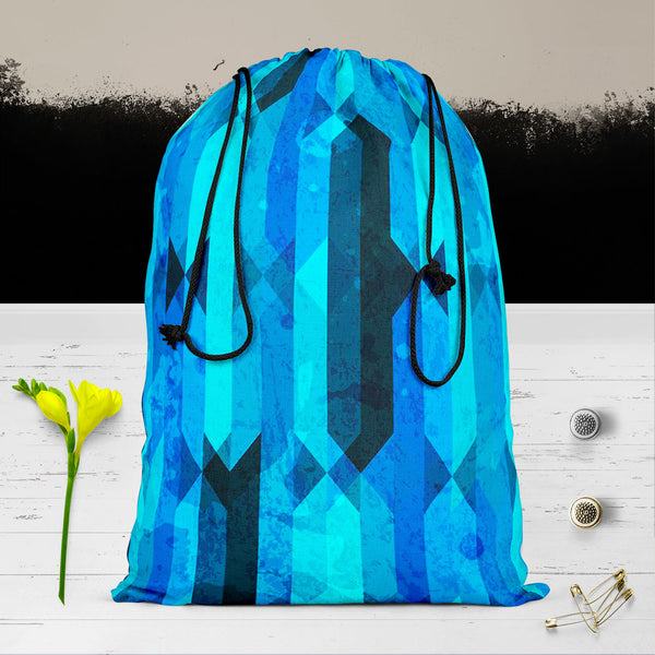Blue Crystal D2 Reusable Sack Bag | Bag for Gym, Storage, Vegetable & Travel-Drawstring Sack Bags-SCK_FB_DS-IC 5007606 IC 5007606, Abstract Expressionism, Abstracts, Ancient, Art and Paintings, Decorative, Diamond, Digital, Digital Art, Geometric, Geometric Abstraction, Graphic, Historical, Illustrations, Marble and Stone, Medieval, Modern Art, Patterns, Retro, Semi Abstract, Signs, Signs and Symbols, Triangles, Vintage, blue, crystal, d2, reusable, sack, bag, for, gym, storage, vegetable, travel, cotton, c