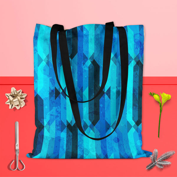 Blue Crystal D2 Tote Bag Shoulder Purse | Multipurpose-Tote Bags Basic-TOT_FB_BS-IC 5007606 IC 5007606, Abstract Expressionism, Abstracts, Ancient, Art and Paintings, Decorative, Diamond, Digital, Digital Art, Geometric, Geometric Abstraction, Graphic, Historical, Illustrations, Marble and Stone, Medieval, Modern Art, Patterns, Retro, Semi Abstract, Signs, Signs and Symbols, Triangles, Vintage, blue, crystal, d2, tote, bag, shoulder, purse, cotton, canvas, fabric, multipurpose, abstract, art, artistic, back