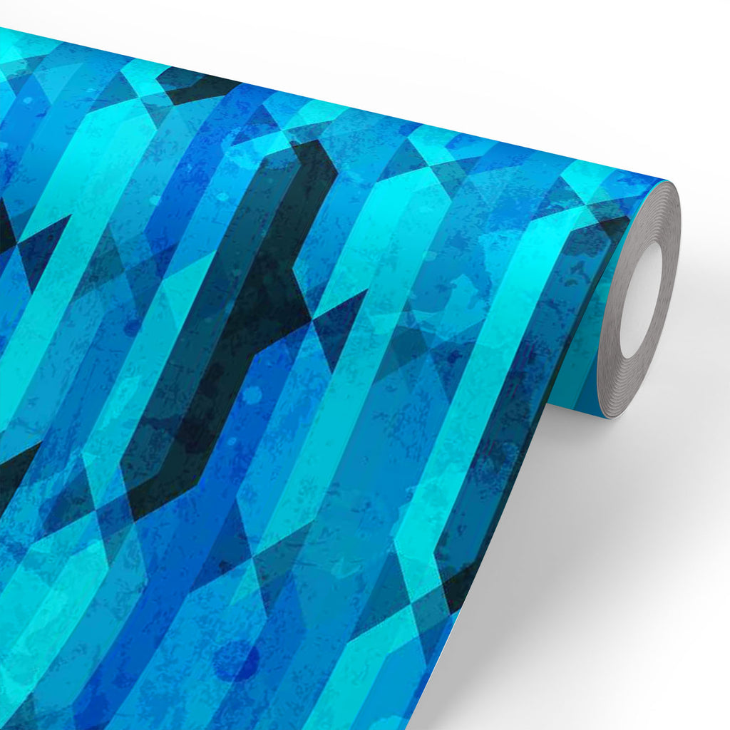 Blue Crystal Wallpaper Roll-Wallpapers Peel & Stick-WAL_PA-IC 5007606 IC 5007606, Abstract Expressionism, Abstracts, Ancient, Art and Paintings, Decorative, Diamond, Digital, Digital Art, Geometric, Geometric Abstraction, Graphic, Historical, Illustrations, Marble and Stone, Medieval, Modern Art, Patterns, Retro, Semi Abstract, Signs, Signs and Symbols, Triangles, Vintage, blue, crystal, wallpaper, roll, abstract, art, artistic, backdrop, background, beautiful, beauty, color, concept, cool, creative, decor,