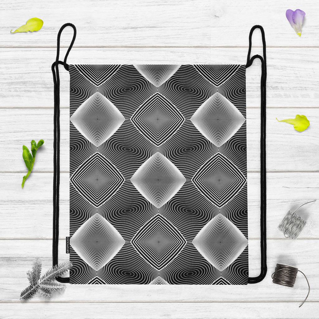 Monochrome Diamond D3 Backpack for Students | College & Travel Bag-Backpacks-BPK_FB_DS-IC 5007607 IC 5007607, Abstract Expressionism, Abstracts, Art and Paintings, Black, Black and White, Circle, Diamond, Digital, Digital Art, Geometric, Geometric Abstraction, Graphic, Grid Art, Illustrations, Modern Art, Patterns, Semi Abstract, Signs, Signs and Symbols, Stripes, White, monochrome, d3, backpack, for, students, college, travel, bag, abstract, abstraction, art, background, circular, curve, design, diagonal, 