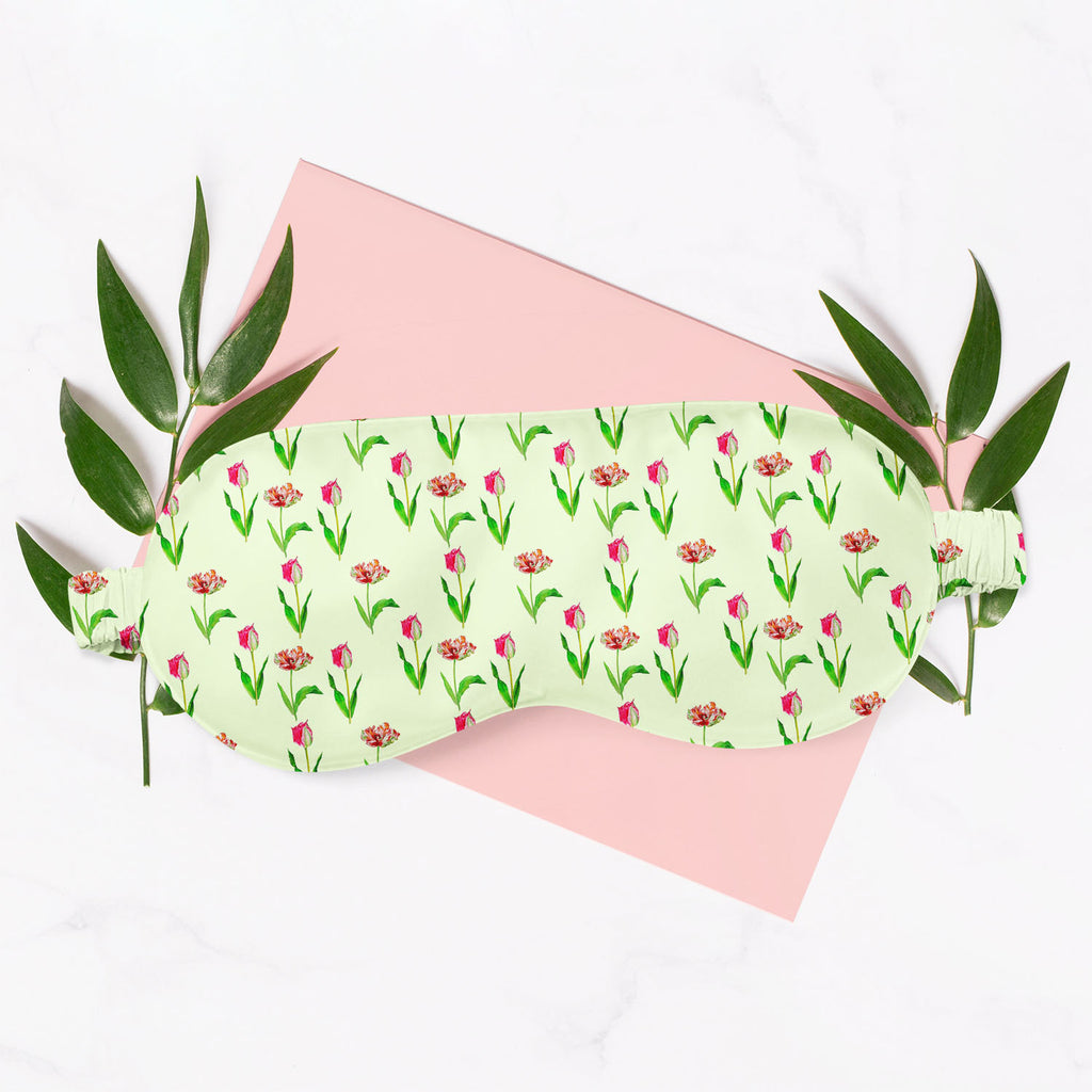 Tulips Sleeping Eye Pad Blackout Eye Cover | Soft Anti-Allergic Eco-Friendly Natural Mulberry Silk Fabric-Sleep Masks--IC 5007608 IC 5007608, Black and White, Botanical, Drawing, Floral, Flowers, Illustrations, Nature, Patterns, Watercolour, White, tulips, sleeping, eye, pad, blackout, cover, soft, anti-allergic, eco-friendly, natural, satin, silk, fabric, beautiful, blossom, bouquet, card, decoration, flower, garden, green, greeting, hand, painted, illustration, lawn, leaf, mothers, day, pink, plant, red, 