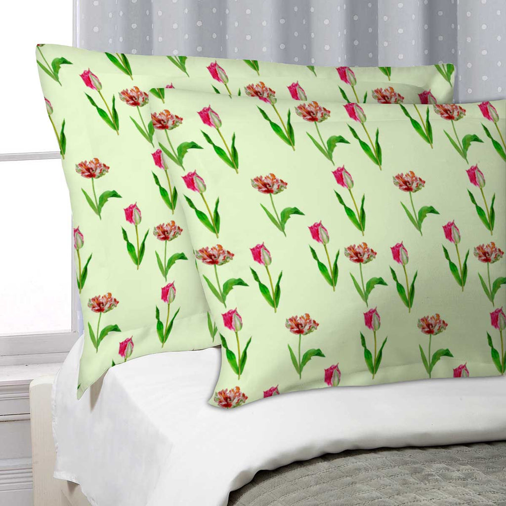 ArtzFolio Tulips Pillow Cover Case-Pillow Cases-AZHFR37178356PIL_CV_L-Image Code 5007608 Vishnu Image Folio Pvt Ltd, IC 5007608, ArtzFolio, Pillow Cases, Floral, Digital Art, tulips, pillow, cover, case, seamless, pattern, tulipsvector, illustration, pillow cover, pillow case cover, linen pillow cover, printed pillow cover, pillow for bedroom, living room pillow covers, standard pillow case covers, pitaara box, throw pillow cover, 2 pcs satin pillow cover set, pillow covers 27x18, decorative pillow cover se