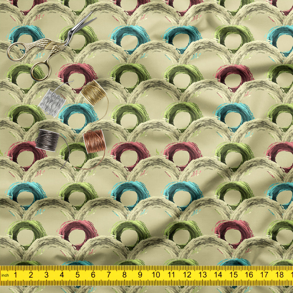 Fluffy Circles D1 Upholstery Fabric by Metre | For Sofa, Curtains, Cushions, Furnishing, Craft, Dress Material-Upholstery Fabrics-FAB_RW-IC 5007609 IC 5007609, Abstract Expressionism, Abstracts, Ancient, Art and Paintings, Black and White, Botanical, Circle, Dots, Drawing, Fashion, Floral, Flowers, Geometric, Geometric Abstraction, Historical, Illustrations, Medieval, Nature, Patterns, Retro, Semi Abstract, Signs, Signs and Symbols, Vintage, White, fluffy, circles, d1, upholstery, fabric, by, metre, for, so