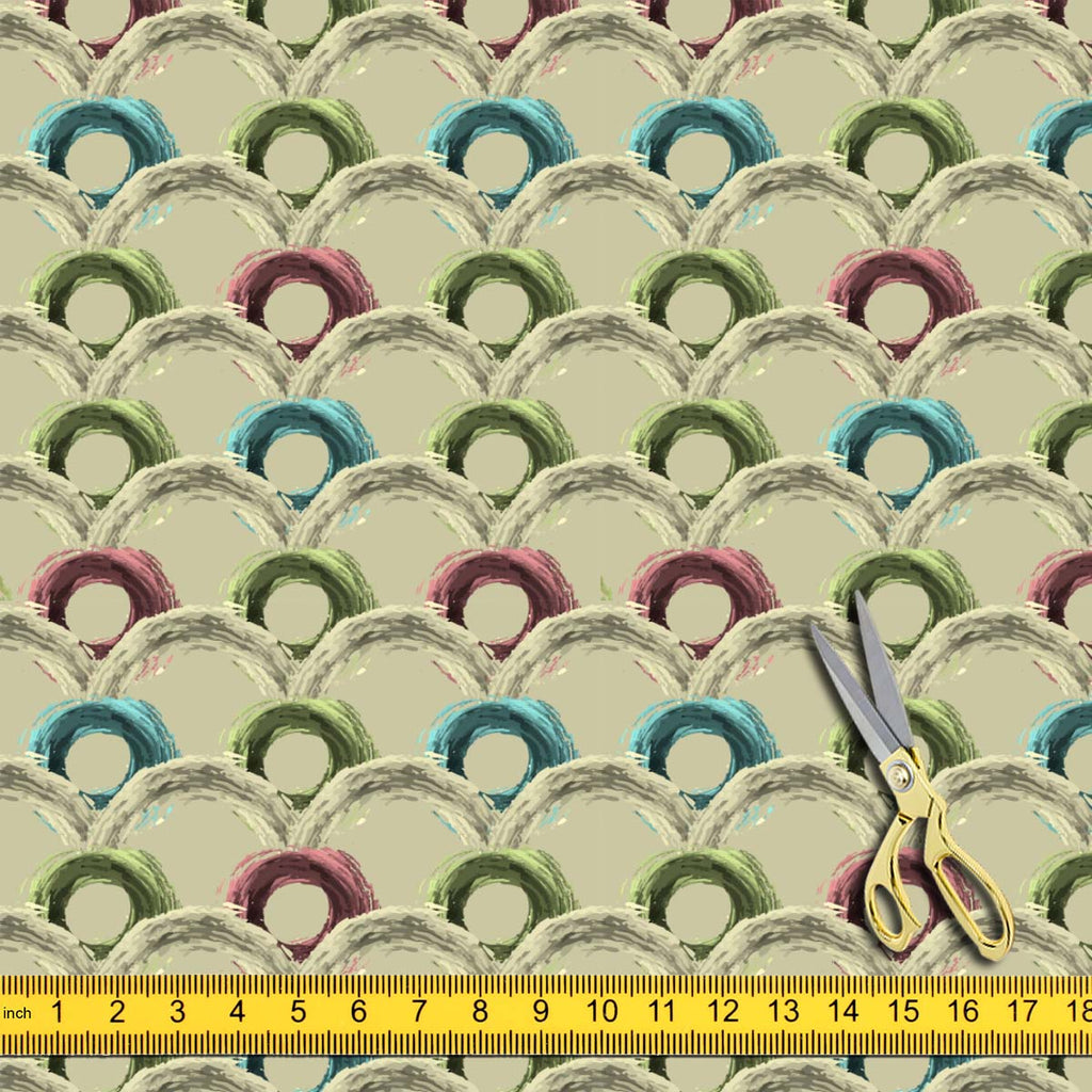 Fluffy Circles Upholstery Fabric by Metre | For Sofa, Curtains, Cushions, Furnishing, Craft, Dress Material-Upholstery Fabrics-FAB_RW-IC 5007609 IC 5007609, Abstract Expressionism, Abstracts, Ancient, Art and Paintings, Black and White, Botanical, Circle, Dots, Drawing, Fashion, Floral, Flowers, Geometric, Geometric Abstraction, Historical, Illustrations, Medieval, Nature, Patterns, Retro, Semi Abstract, Signs, Signs and Symbols, Vintage, White, fluffy, circles, upholstery, fabric, by, metre, for, sofa, cur