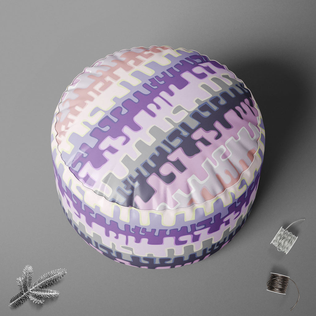 Brushstrokes & Stripes D2 Footstool Footrest Puffy Pouffe Ottoman Bean Bag | Canvas Fabric-Footstools-FST_CB_BN-IC 5007613 IC 5007613, Abstract Expressionism, Abstracts, Ancient, Bohemian, Check, Digital, Digital Art, Fashion, Geometric, Geometric Abstraction, Graffiti, Graphic, Historical, Illustrations, Medieval, Modern Art, Patterns, Plaid, Retro, Semi Abstract, Signs, Signs and Symbols, Stripes, Tropical, Vintage, Watercolour, brushstrokes, d2, footstool, footrest, puffy, pouffe, ottoman, bean, bag, can