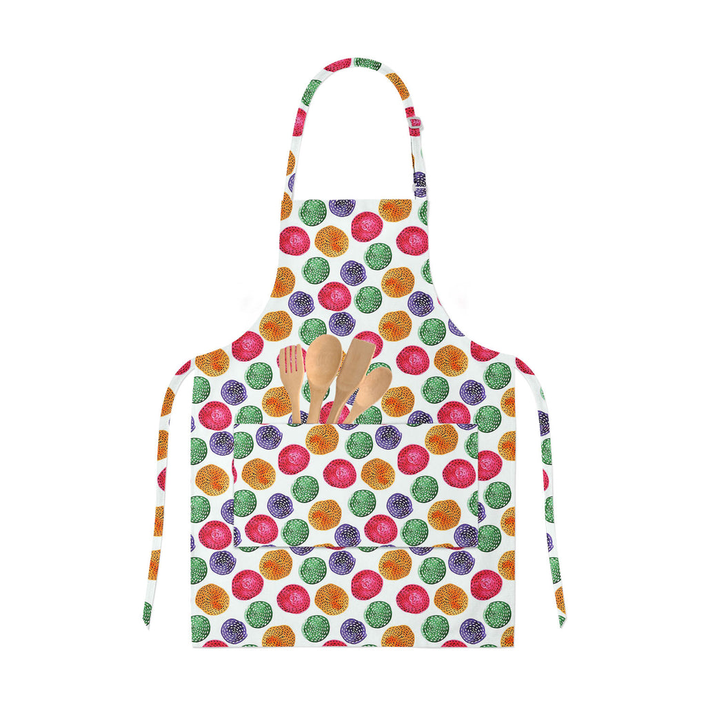 Watercolor Circles Apron | Adjustable, Free Size & Waist Tiebacks-Aprons Neck to Knee-APR_NK_KN-IC 5007614 IC 5007614, Abstract Expressionism, Abstracts, Art and Paintings, Circle, Digital, Digital Art, Dots, Drawing, Fashion, Geometric, Geometric Abstraction, Graphic, Illustrations, Modern Art, Patterns, Retro, Semi Abstract, Signs, Signs and Symbols, Splatter, Watercolour, watercolor, circles, apron, adjustable, free, size, waist, tiebacks, abstract, art, backdrop, background, blot, bright, brush, card, c