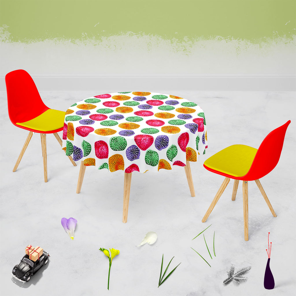 Watercolor Circles D5 Table Cloth Cover-Table Covers-CVR_TB_RD-IC 5007614 IC 5007614, Abstract Expressionism, Abstracts, Art and Paintings, Circle, Digital, Digital Art, Dots, Drawing, Fashion, Geometric, Geometric Abstraction, Graphic, Illustrations, Modern Art, Patterns, Retro, Semi Abstract, Signs, Signs and Symbols, Splatter, Watercolour, watercolor, circles, d5, table, cloth, cover, abstract, art, backdrop, background, blot, bright, brush, card, creative, decor, decoration, design, dot, draw, elegant, 