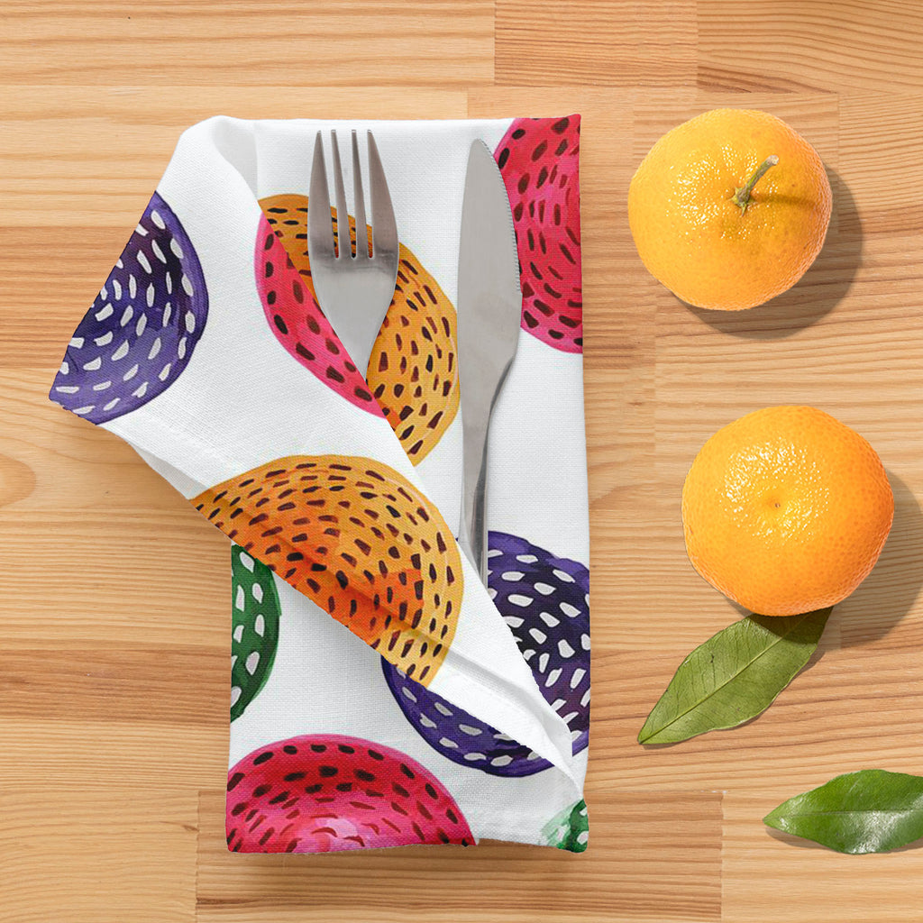 Watercolor Circles D5 Table Napkin-Table Napkins-NAP_TB-IC 5007614 IC 5007614, Abstract Expressionism, Abstracts, Art and Paintings, Circle, Digital, Digital Art, Dots, Drawing, Fashion, Geometric, Geometric Abstraction, Graphic, Illustrations, Modern Art, Patterns, Retro, Semi Abstract, Signs, Signs and Symbols, Splatter, Watercolour, watercolor, circles, d5, table, napkin, abstract, art, backdrop, background, blot, bright, brush, card, creative, decor, decoration, design, dot, draw, elegant, element, fabr