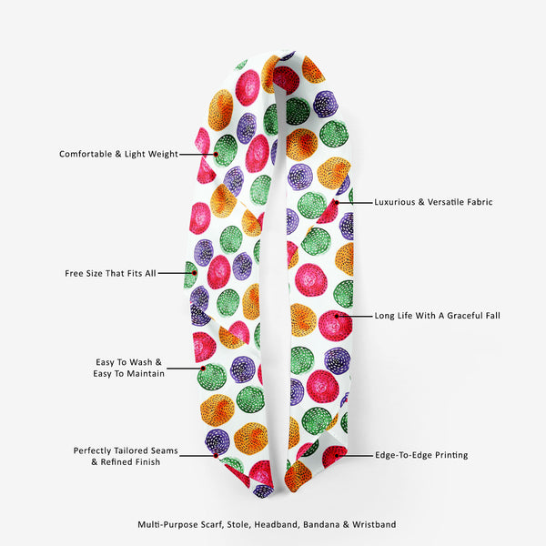 Watercolor Circles Printed Scarf | Neckwear Balaclava | Girls & Women | Soft Poly Fabric-Scarfs Basic--IC 5007614 IC 5007614, Abstract Expressionism, Abstracts, Art and Paintings, Circle, Digital, Digital Art, Dots, Drawing, Fashion, Geometric, Geometric Abstraction, Graphic, Illustrations, Modern Art, Patterns, Retro, Semi Abstract, Signs, Signs and Symbols, Splatter, Watercolour, watercolor, circles, printed, scarf, neckwear, balaclava, girls, women, soft, poly, fabric, abstract, art, backdrop, background