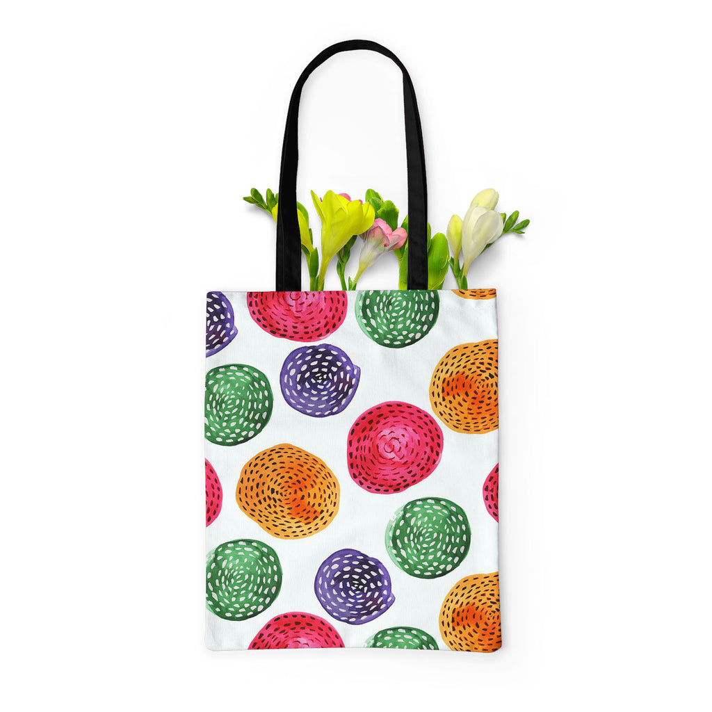 Watercolor Circles D5 Tote Bag Shoulder Purse | Multipurpose-Tote Bags Basic-TOT_FB_BS-IC 5007614 IC 5007614, Abstract Expressionism, Abstracts, Art and Paintings, Circle, Digital, Digital Art, Dots, Drawing, Fashion, Geometric, Geometric Abstraction, Graphic, Illustrations, Modern Art, Patterns, Retro, Semi Abstract, Signs, Signs and Symbols, Splatter, Watercolour, watercolor, circles, d5, tote, bag, shoulder, purse, multipurpose, abstract, art, backdrop, background, blot, bright, brush, card, creative, de