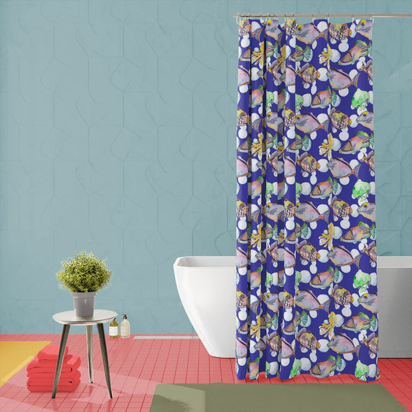 Tropical Sea D2 Washable Waterproof Shower Curtain-Shower Curtains-CUR_SH-IC 5007616 IC 5007616, Animals, Art and Paintings, Birds, Drawing, Illustrations, Nature, Patterns, Scenic, Signs, Signs and Symbols, Stripes, Tropical, Watercolour, Wildlife, sea, d2, washable, waterproof, polyester, shower, curtain, eyelets, animal, aquarium, aquatic, art, background, beautiful, bright, color, colorful, design, diving, emperor, exotic, fauna, fish, illustration, isolate, jellyfish, marine, life, ocean, pattern, scal
