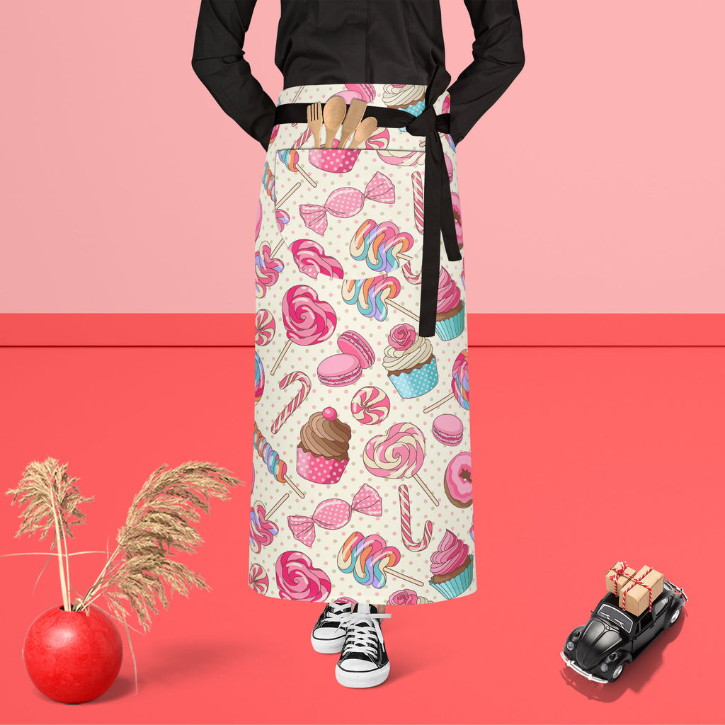 Yummy Lollipop Candy Apron | Adjustable, Free Size & Waist Tiebacks-Aprons Waist to Feet-APR_WS_FT-IC 5007617 IC 5007617, Ancient, Animated Cartoons, Art and Paintings, Birthday, Caricature, Cartoons, Christianity, Cuisine, Food, Food and Beverage, Food and Drink, Fruit and Vegetable, Fruits, Hearts, Historical, Holidays, Illustrations, Love, Medieval, Patterns, Pop Art, Romance, Signs, Signs and Symbols, Vintage, yummy, lollipop, candy, apron, adjustable, free, size, waist, tiebacks, sweet, dessert, donuts